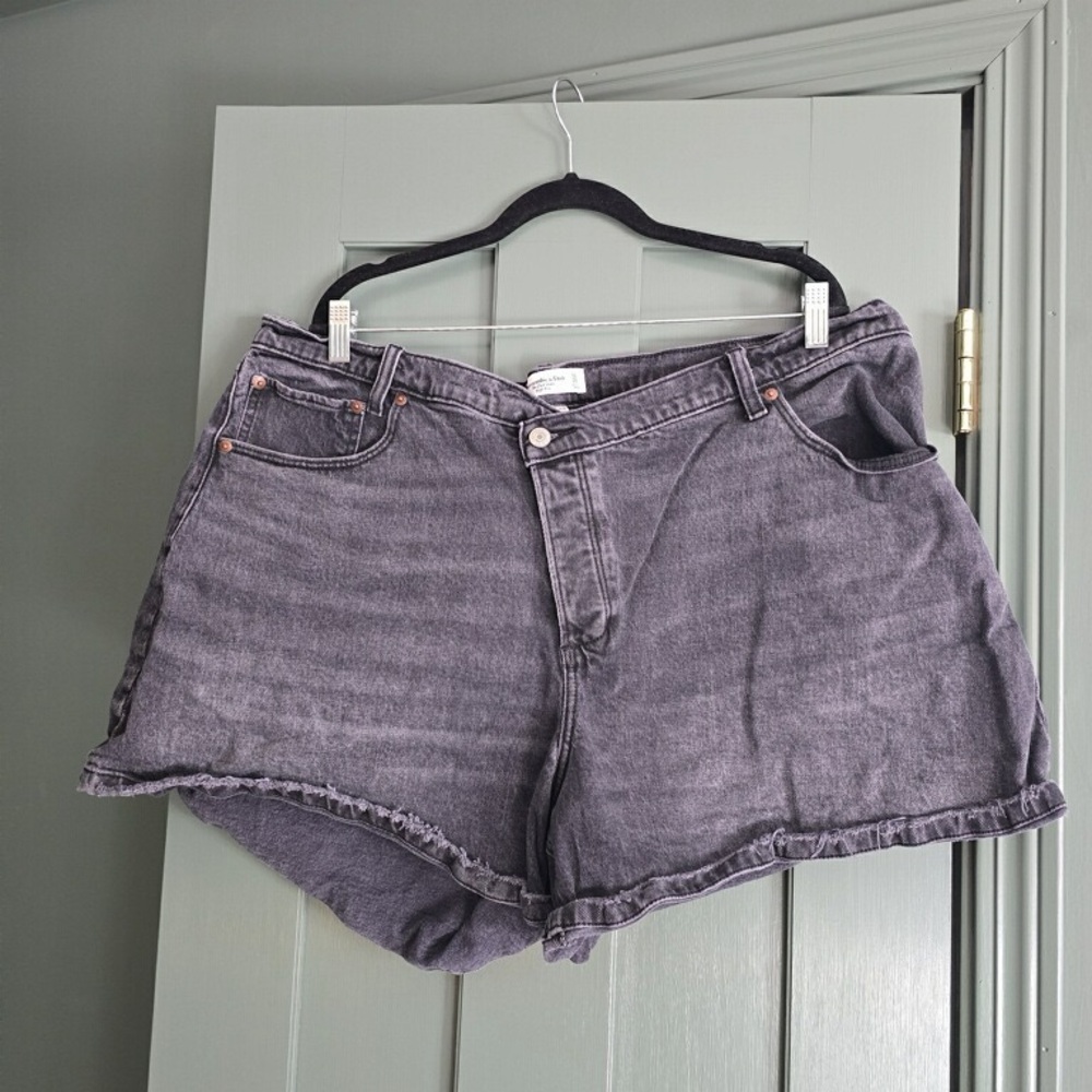 Abercrombie & Fitch Charcoal Jean Shorts